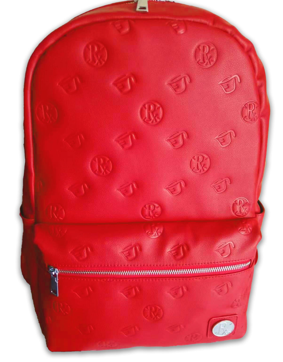 Rx Pattern Leather Chest Bag - Red – Pie-Rx Clothing