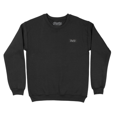 Whip Game Tag Crewneck - Black